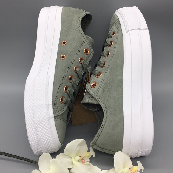 CONVERSE CTAS CLEAN LIFT OX dark stucco/white/whit - Picture 8 of 8